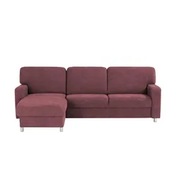 smart Ecksofa  Valencia ¦ rot ¦ Maße (cm): B: 267 H: 90 T: 173.0