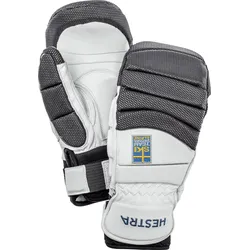 Hestra Gripen GS - Mitt white/yellow (000440) 5