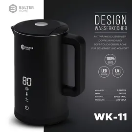 Balter Home WK-11 1,5 l Schwarz