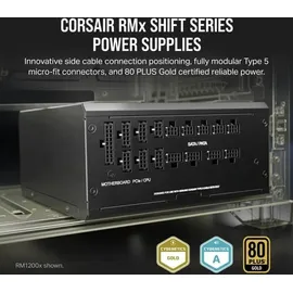 Corsair RMx Shift RM1000x ATX Modular 80+Gold