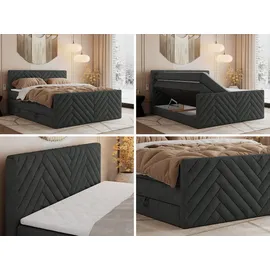 MKS Paris King Duo 160 x 200 cm H3 Dunkelgrau