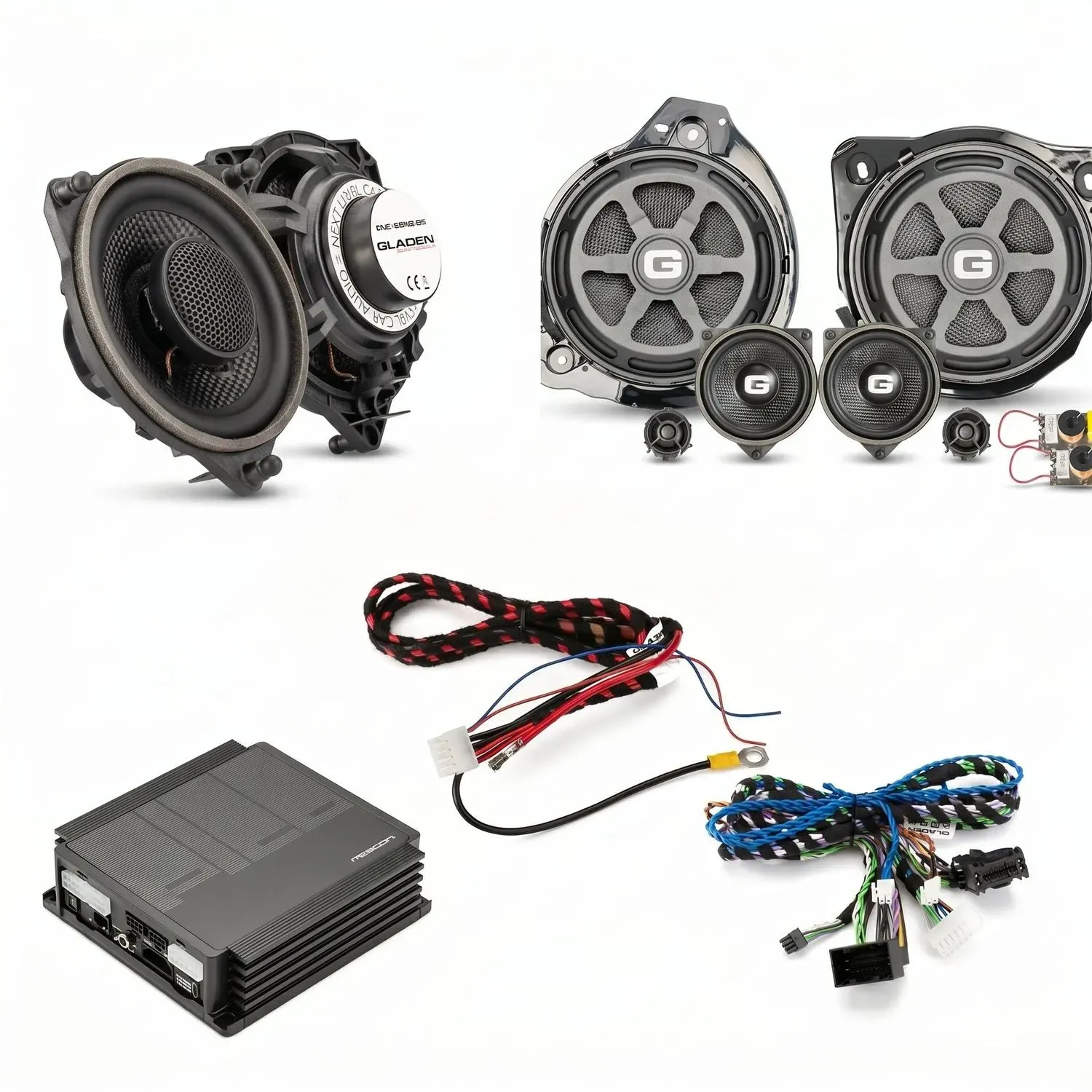 Gladen Sound Up MB 205 Mercedes Complete Set | Masori