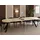 WFL GROUP Runder Esstisch 100 x 77 x 100 cm braun