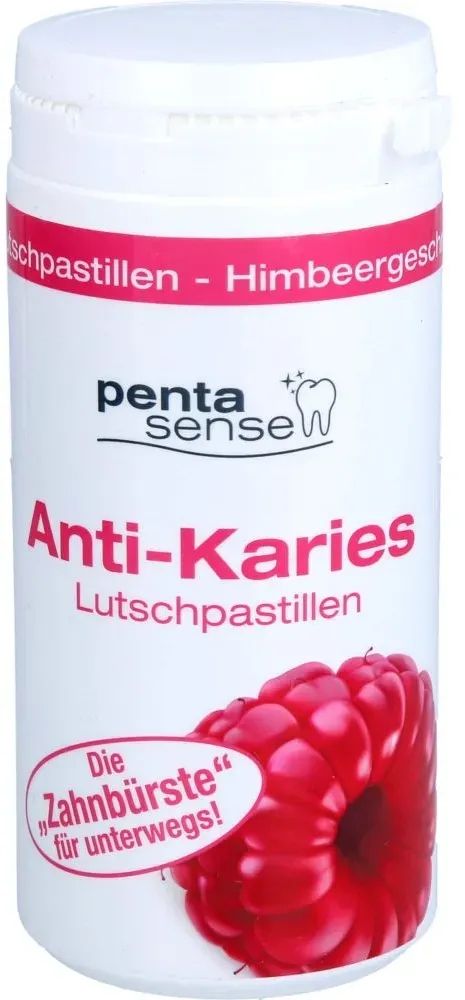 PENTA-SENSE Anti-Karies Lutschpastillen Himbeere 150 St