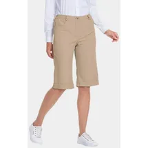 GOLDNER Bermuda Jeanshose Carla beige S