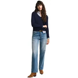 GANT 4800400 Pullover mit V-ausschnitt - Evening Blue - M