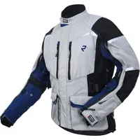 Rukka Rimo-R Motorrad Textiljacke, grau-blau, Größe 58