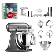 KitchenAid Artisan 5KSM175 Meatlover silber