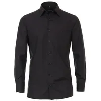 CasaModa Langarmhemd 006059 comfort fitKent schwarz 44