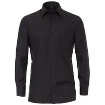 CasaModa Langarmhemd 006059 comfort fitKent schwarz 44