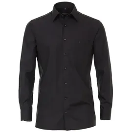 CasaModa Langarmhemd 006059 comfort fitKent schwarz 44