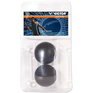 VICTOR Squashball SQUASHBALL 2 x blue, Squashschläger Schläger Racket