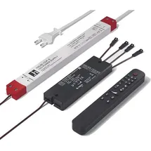 Halemeier Halemeier, Lichtschalter + Storenschalter, 4-Kanal Funkschalter/Dimmer S-Mitter MultiWhite2 Smart Set