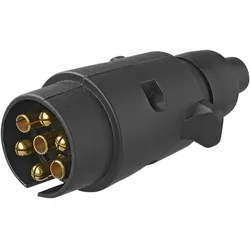 Stecker 7-polig   - aus Kunststoff