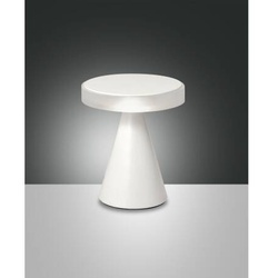 LED Tischleuchte 20cm NEUTRA ELEGANTE 8W 720lm warmweiß Touchdimmer - weiß EEK E [A-G]