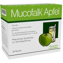 Mucofalk Apfel Beutel 100 St Granulat zur Herstellung einer Suspension zum Einnehmen