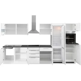 kochstation Küchenzeile KS-Luhe 360 cm weiß
