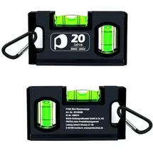 PROTEC.class Wasserwaage PTWK Mini Schwarz