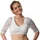 dressforfun Dirndlbluse Heidi weiß XXL