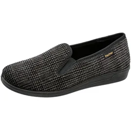 Fischer Markenschuh Pantoffeln Grauschwarz 47
