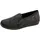 Fischer Markenschuh Pantoffeln Grauschwarz 47