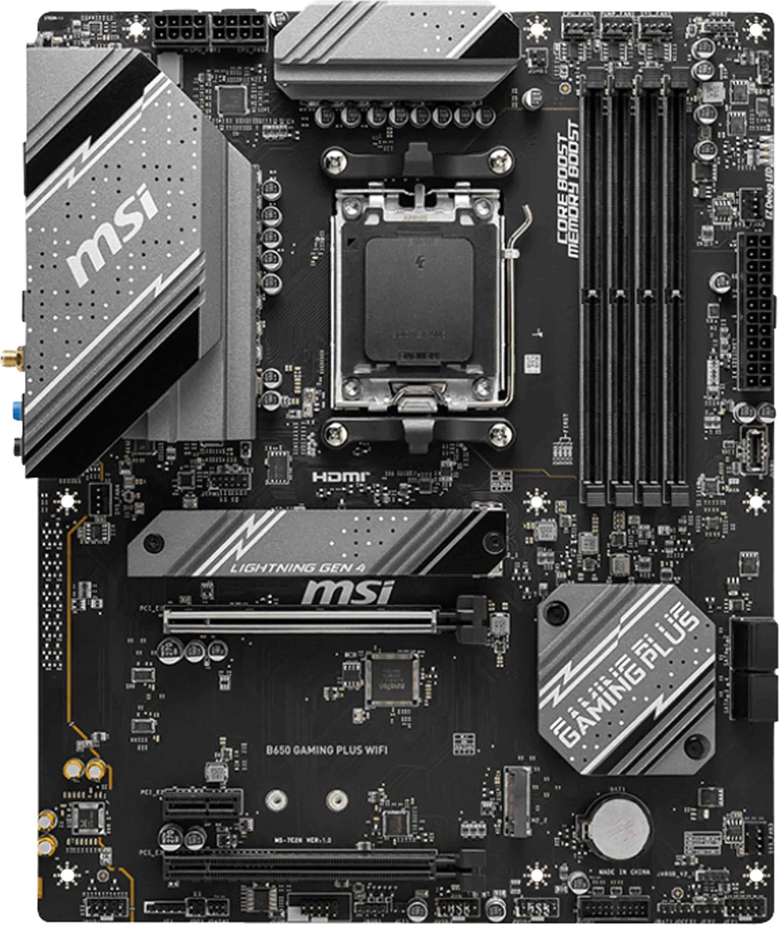 MSI B650 GAMING PLUS WIFI (AM5, AMD B650, ATX), Mainboard