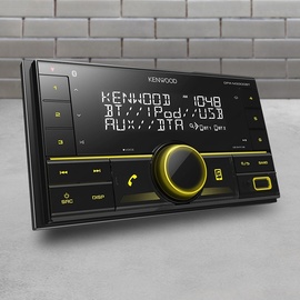 Kenwood DPX-M3300BT Auto Media-Receiver Schwarz 200 W Bluetooth