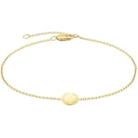 Liebeskind Berlin Gold 375 Armkette Gold Collection mit Zirkonia 18,5 cm