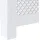 vidaXL Heizkörperverkleidung MDF Weiß 205 cm