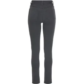 wonderjeans Slim-fit-Jeans "Classic", Damen, Gr. 42, Länge 30, grau (dunkelgrau used), Denim/Jeans, Obermaterial: 65% Baumwolle, 29% Polyester, 6% Elasthan, Abriebeffekte, figurbetont knöchellang, Jeans Slim-fit-Jeans, Klassischer gerader Schnitt