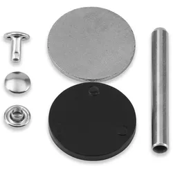 Prym Hohlnieten für Materialstärke 3-4 mm silberfarbig