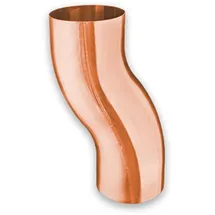 gromo Sockelknie Kupfer Ø 100 mm