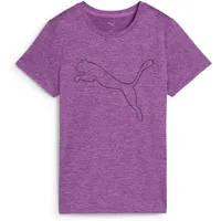 Puma Tad Essential Heather Logo Trainingsshirt Damen 89 wild