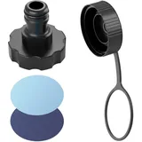 3er Set Abflussstopfen Hundepool, Universal Abflussstöpsel für Faltbare Hundepool, Planschbecken Hundebadewanne Stopfen, Ersatz Pool Ablaufstopfen Kappe für Haustier Badewanne, Hundepools Reparatur