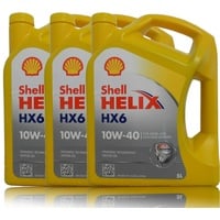 Shell Helix HX6 10W-40 3x5 Liter