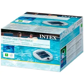 Intex Solarleuchte Kunststoff 1 St. weiß/blau
