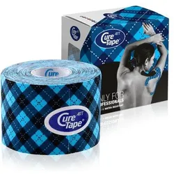 CureTape Art tartan – kinesiologie tape (kinesiotape) EINHEITSGRÖSSE