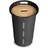 Ondis24 Pellets Aufbewahrungsbox Holz 60,5 cm hoch Ø 39,7 cm 38l Schwarz