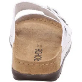 ROHDE Damen Pantolette gemusterter Zweiriemer mit Schnalle Rodigo-D 5872, Größe:38 EU,