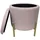 Echtwerk Hocker mit Stauraum 36 x 40 x 36 cm Rosa