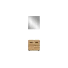 xonox.home Badkombination Ice 60 x 185 x 30 cm Braun