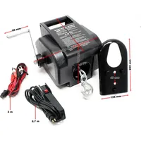 Wiltec Seilzug - Werkstattkran, Elektrische Seilwinde 12V 280W bis