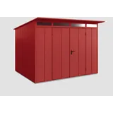 Hörmann Elegant-P Gerätehaus 3,03 x 2,38 m Purpurrot