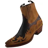 Sendra Boots Herren Cowboy Stiefelette Braun EU 42 Braun EU 42 - 42 EU