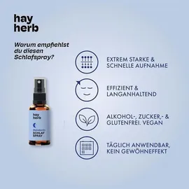 hay herb Melatonin Spray 30 ml