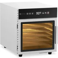 Royal Catering Dörrautomat Edelstahl 500 W 6 Etagen Dörrgerät