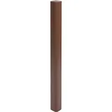Mendler Zaunpfahl 98 cm Braun/WPC