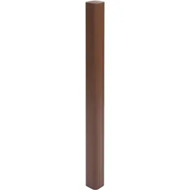Mendler Zaunpfahl 98 cm Braun/WPC