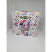 Nintendo Pokemon 151 Booster Display (japanisch)