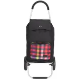 kenorada Einkaufstrolley ER/7 multicolor check 44 x 101 cm